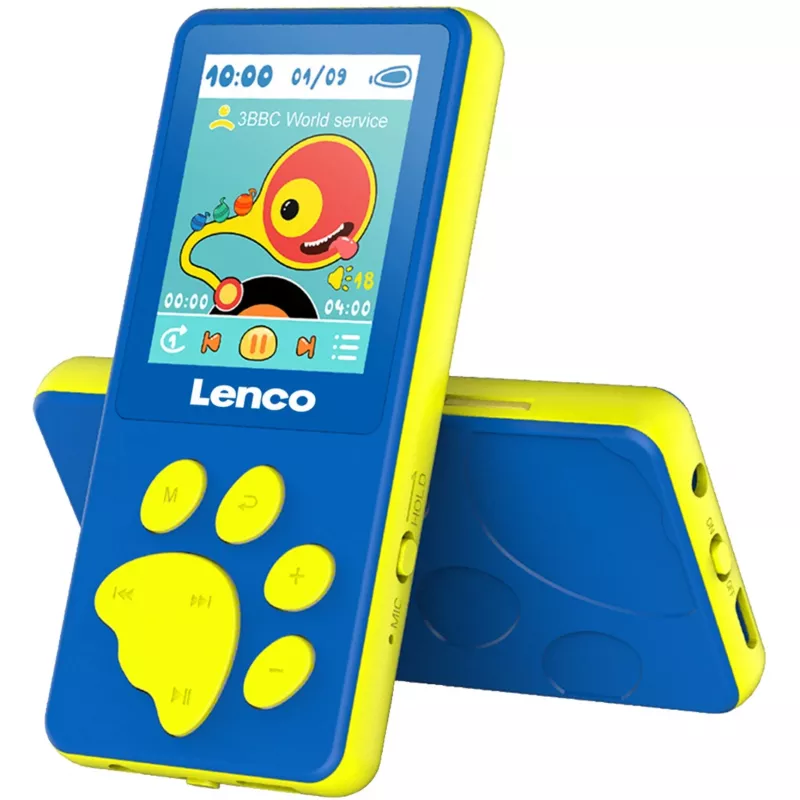 Lenco XEMIO-560BU MP3-/MP4 grotuvas 8 GB mėlynas (XEMIO-560BU)