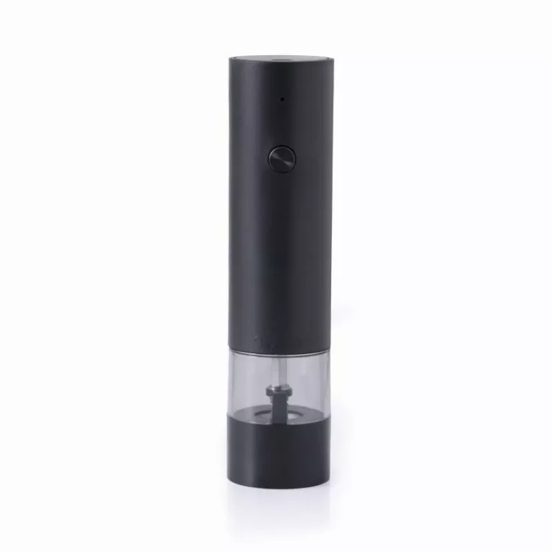Druskos malūnėlis PROMIS MP34, keraminis peiliukas, reguliuojamas malimo stambumas, 180 mm, juoda, USB