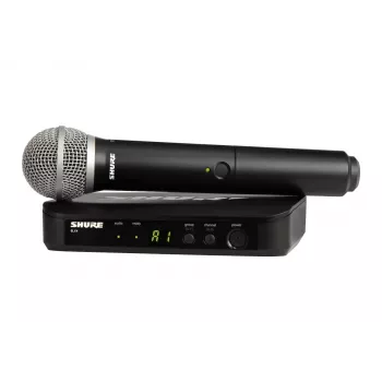 Shure BLX24E/PG58-H8E - belaidė vokalinė sistema su PG58 mikrofonu