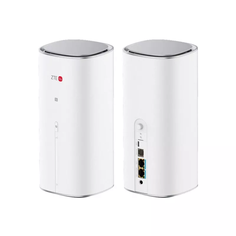 Maršrutizatorius ZTE G50 Wi‑Fi 7 5G dviejų juostų maršrutizatorius su SDX72‑1, 2.5 GbE, USB‑C, SIM lizdu