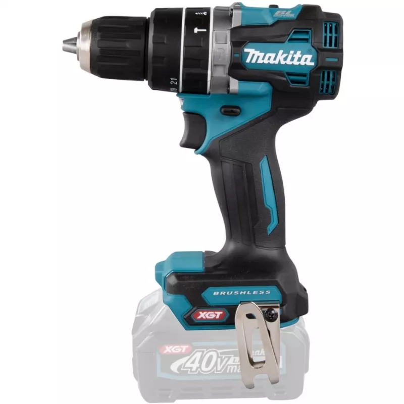 Makita XGT HP002GZ - Rotacinis smūginis gręžtuvas / atsuktuvas - belaidis - 2 greičiai - griebtuvo raktas - 64 N·m - be akumuliatoriaus - 40 V (HP002GZ)