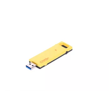 Belaidis USB adapteris Extralink U1200AC AC1200 dviejų juostų, geltonas plastikas