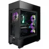 InWin Modfree Deluxe Big-Tower grūdintas stiklas – juoda