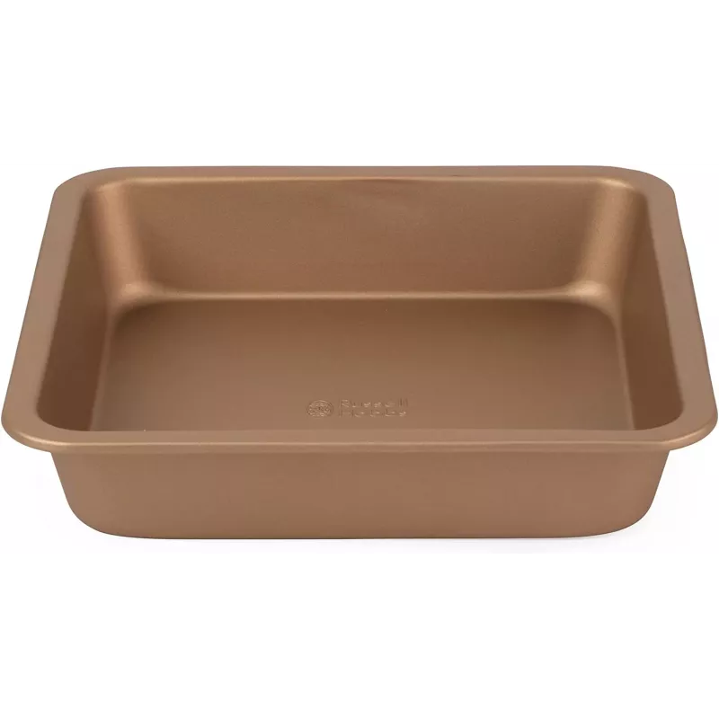 Kvadratinė keptuvė Russell Hobbs RH02148GEU7 22 cm auksinė, nelimpanti keptuvė