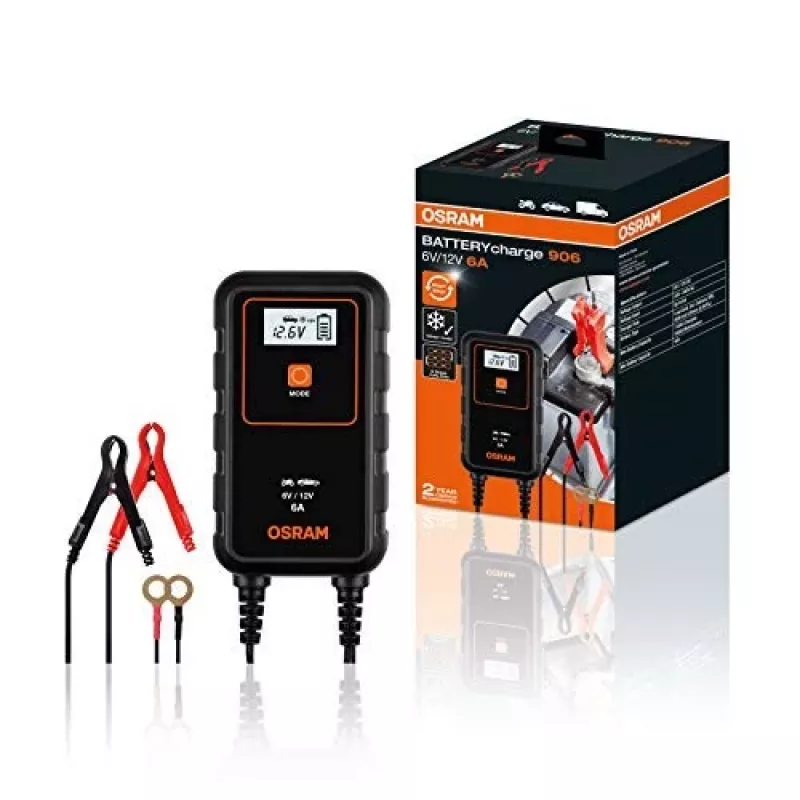 OSRAM įkroviklis 6/12V 6A 110AH