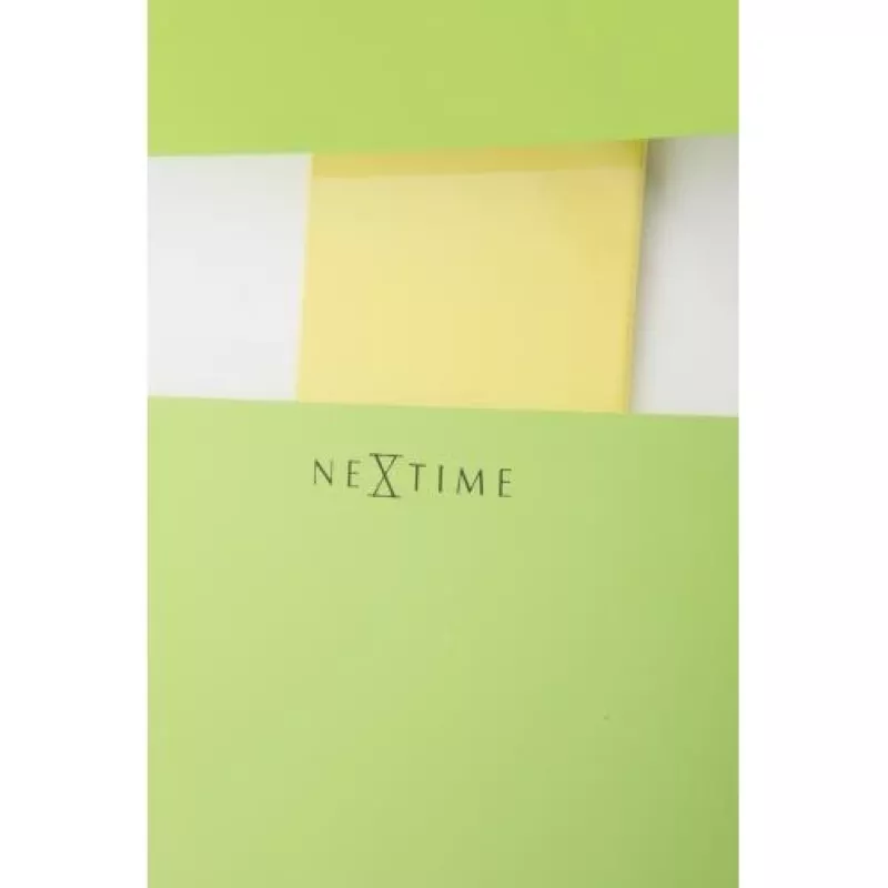NeXtime laikrodis 2855gn Bold Stripes, 19 x 38 cm, Sieninis, Žalias