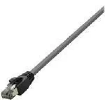 LogiLink CQ8092S RJ45 tinklo kabelis, jungiamasis kabelis CAT 8.1 S/FTP 10.00 m Šviesiai pilka Be halogenų 1 vnt.