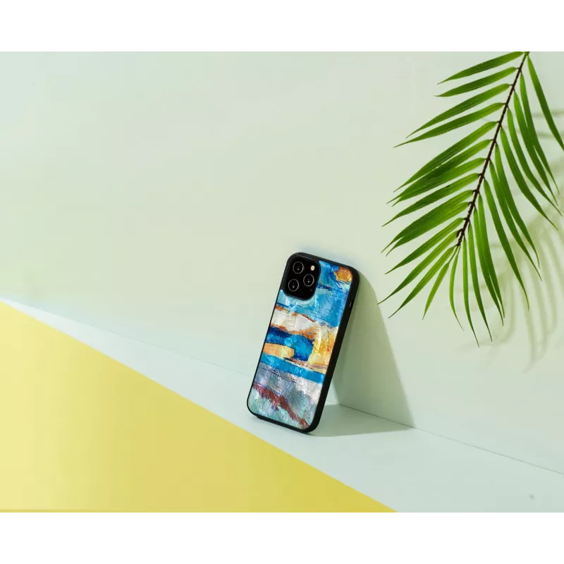 Apsauginis dėklas iKins, skirtas Apple iPhone 12 / 12 Pro — dangaus mėlynumo