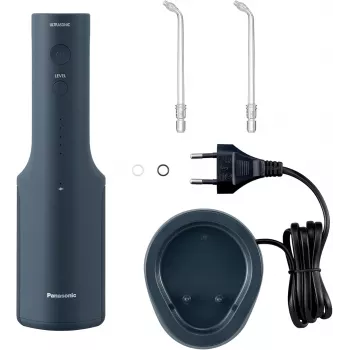 EW-DJ66, 0,2 l, mėlynas, belaidis burnos irigatorius, garsinis dantų šepetėlis, įkraunama baterija, 100 - 240 V