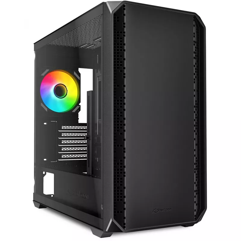 Sharkoon MK2 RGB Micro Tower Black