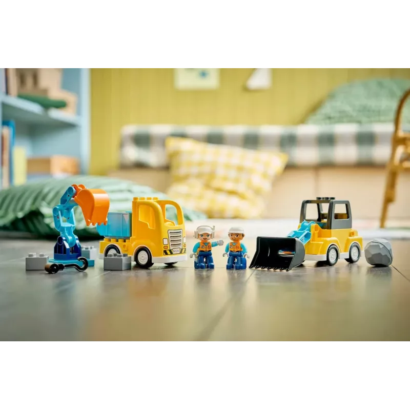 LEGO DUPLO 10475 3 viename statybinės transporto priemonės