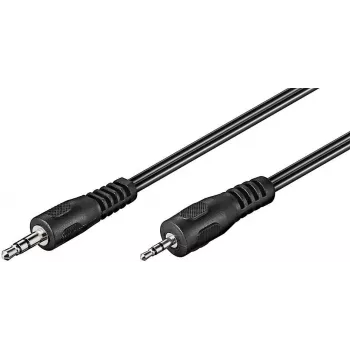 Microconnect AUD3525LL2 garso kabelis 2 m 3,5 mm 2,5 mm juodas