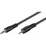 Microconnect AUD3525LL2 garso kabelis 2 m 3,5 mm 2,5 mm juodas