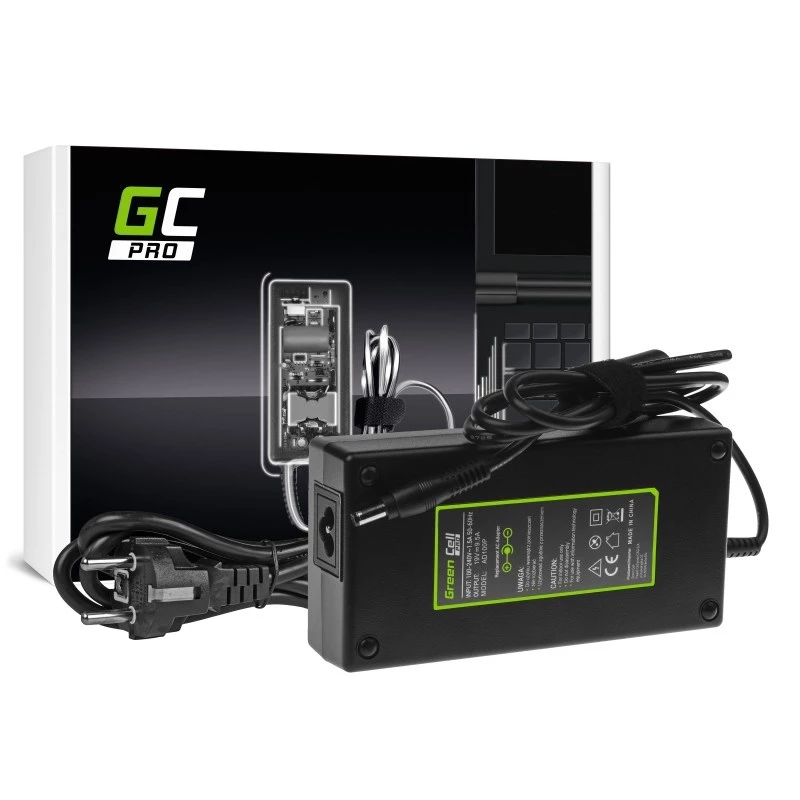Green Cell AD100P maitinimo adapteris / keitiklis Vidinis 180 W Juoda