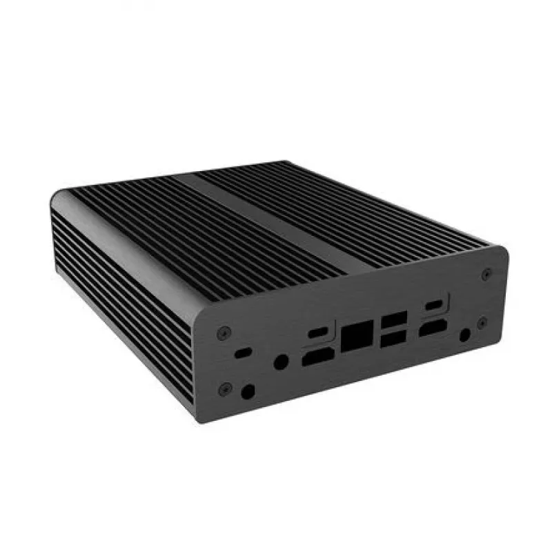Kompiuterio korpusas Akasa Newton AC UCFF, skirtas Intel NUC 13 Pro i3, be ventiliatoriaus - juodas