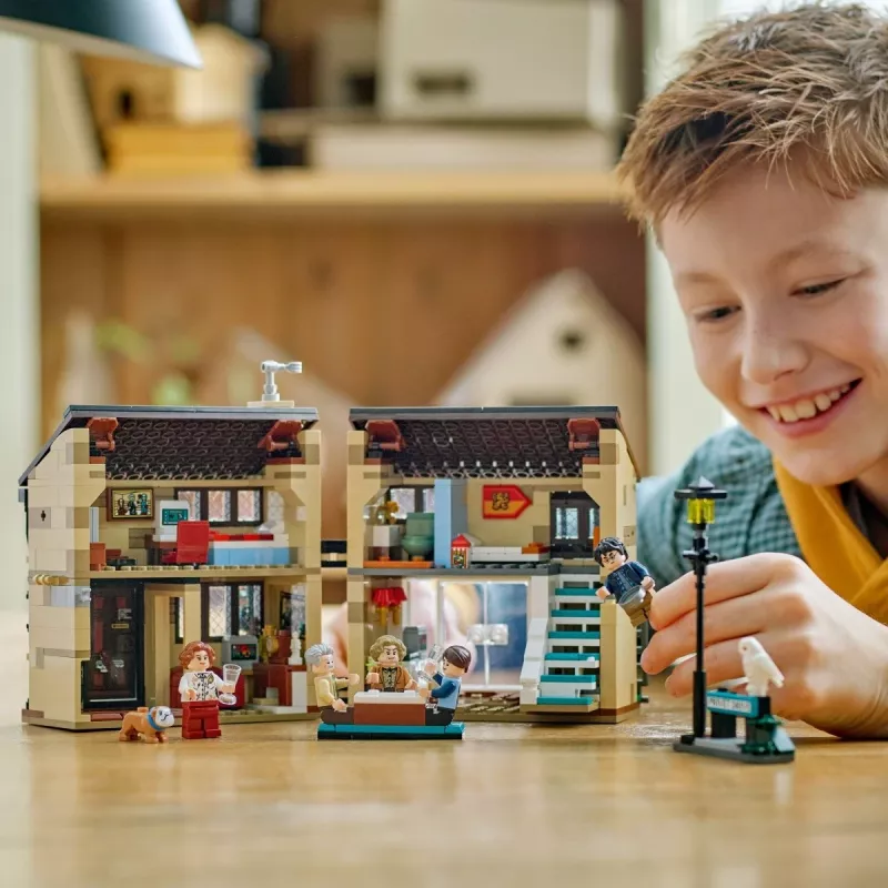 LEGO HARRY POTTER 76451 Privet Drive: Tetės Marjės vizitas
