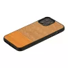 Apsauginis dėklas Man and Wood, skirtas iPhone 12 Pro Max — herringbone arancia Juoda
