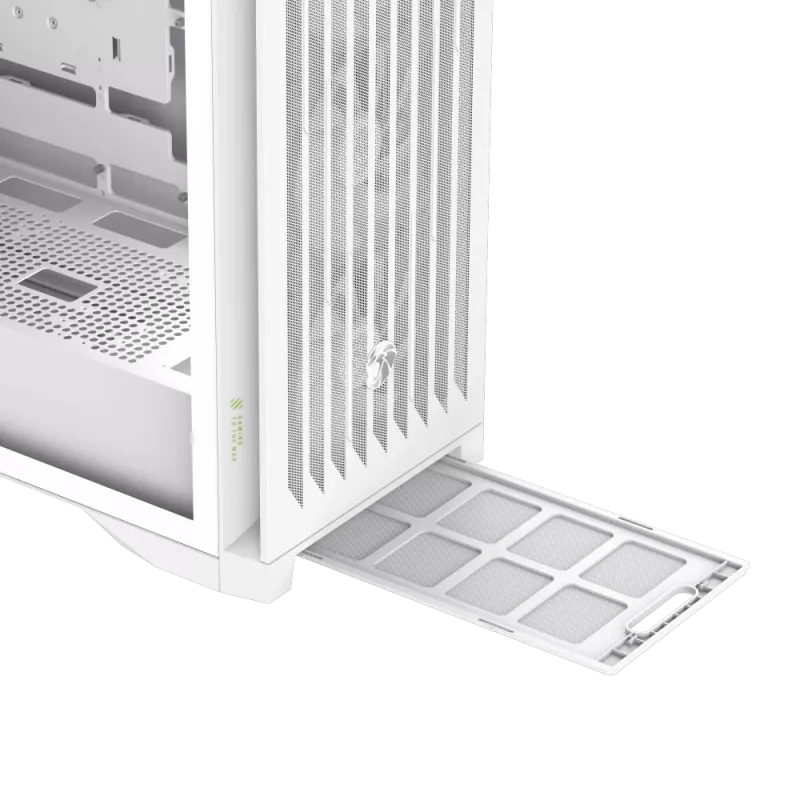 Gamemax Case | LEADER 2 WH | White | E-ATX | Power supply included No