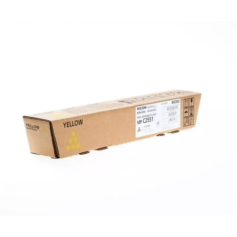 Ricoh MPC2051 Geltona Toner dažų kasetė 1 vnt. Originali