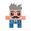 MARIOINEX Mini Waffle City policijos nuovados statybiniai blokeliai, 280 vnt.