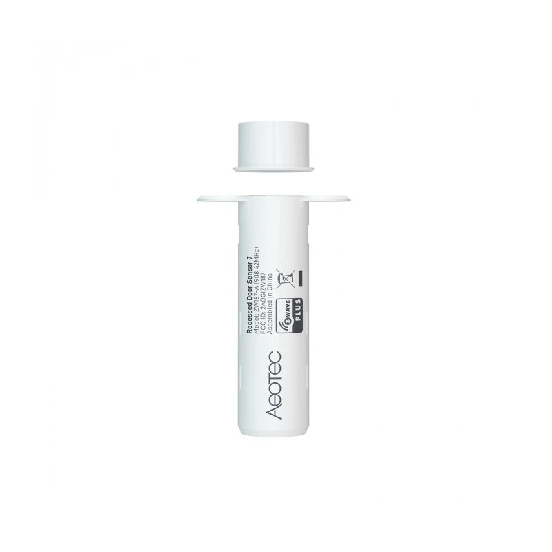 Įleidžiamas durų jutiklis AEOTEC Recessed Door Sensor 7 Z-Wave Plus V2 baltas — įleidžiamas kontaktinis jutiklis durims/rėmams