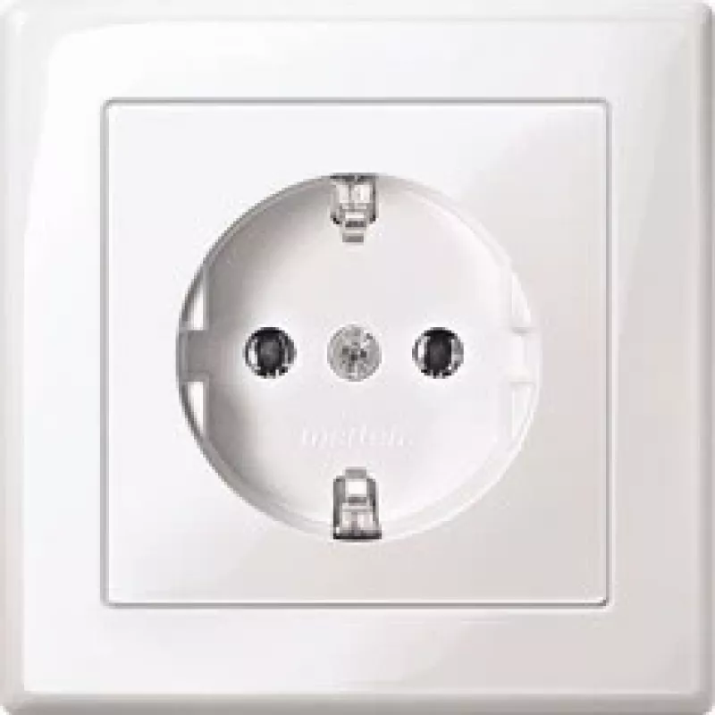 Lizdas CEE 7/3 Merten MEG2301-1425 Baltas