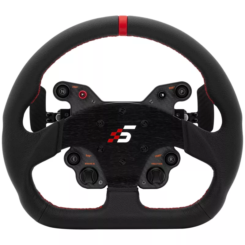 Simagic GT1-SD Leather lenktyninis vairas, nuimamas