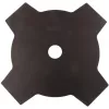 Makita - krūmapjovės peilis - stipriai žolei, sausai žolei - 230 mm - 4 dantys - skirtas Makita DUR368AZ, DUR368LZ, DUR369AZ, UR2300