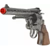 Pulio metalinis kaubojaus revolveris 12 šovinių žaislinis pistoletas, modelis 155122/0