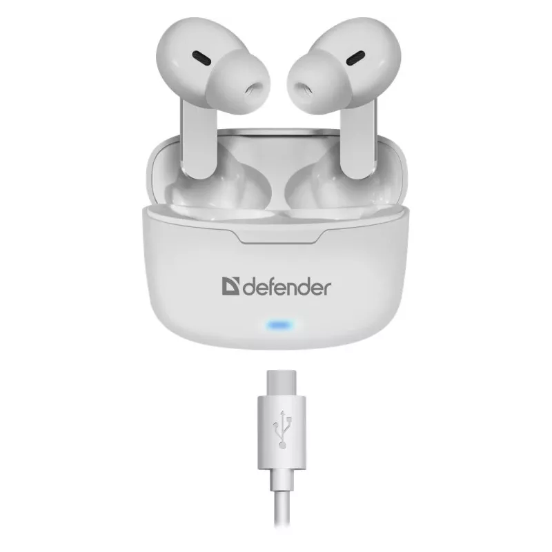 Defender TWINS 903 Bluetooth ausinės, baltos