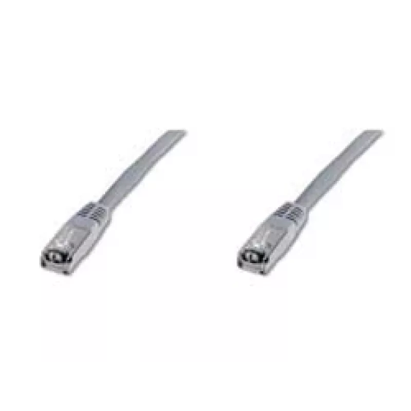 Tinklo kabelis Digitus CAT 5e SF/UTP komutacinis kabelis RJ-45 Cat5e 10 m pilkas
