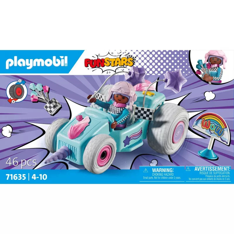 Figūrėlių rinkinys Funstars 71635 Racing Unicorn