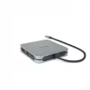 DICOTA D32057 USB Type-C šakotuvas 10000 Mbit/s sidabrinis