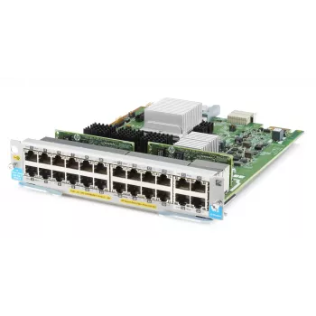 HPE - Aruba serija - Plėtros modulis - Gigabit Ethernet (PoE+) x 20 + 1/2.5/5/10GBase-T (PoE+) x 4