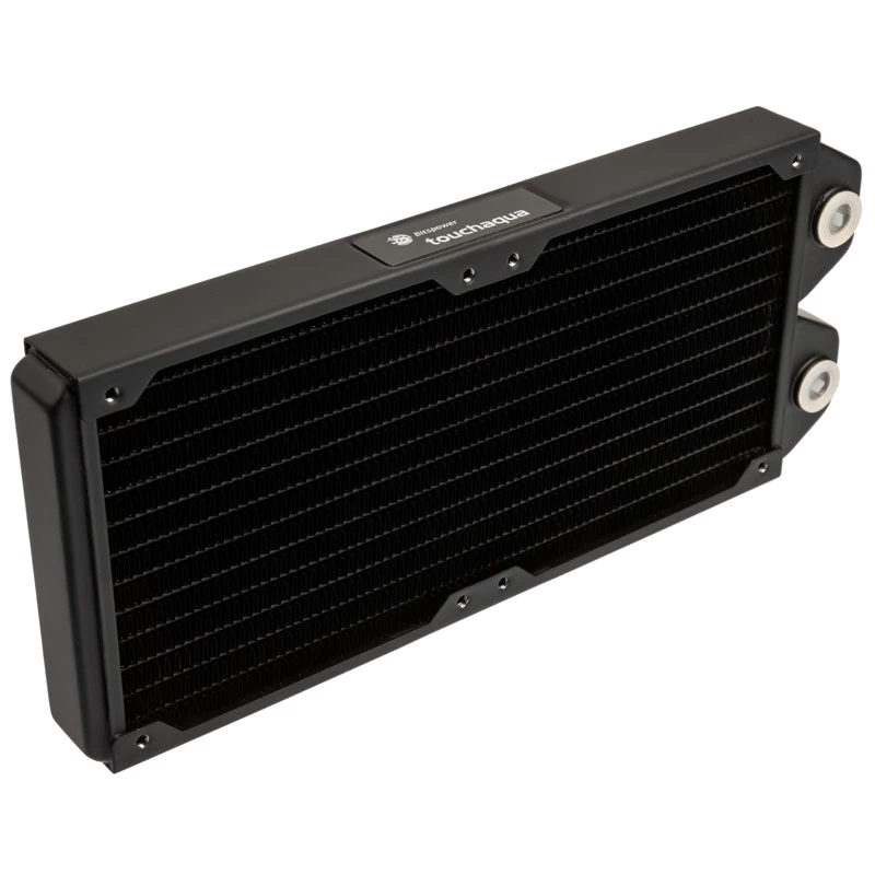 240 mm radiatorius BitsPower Touchaqua Radiator Tarasque 240, juodas, 240 mm