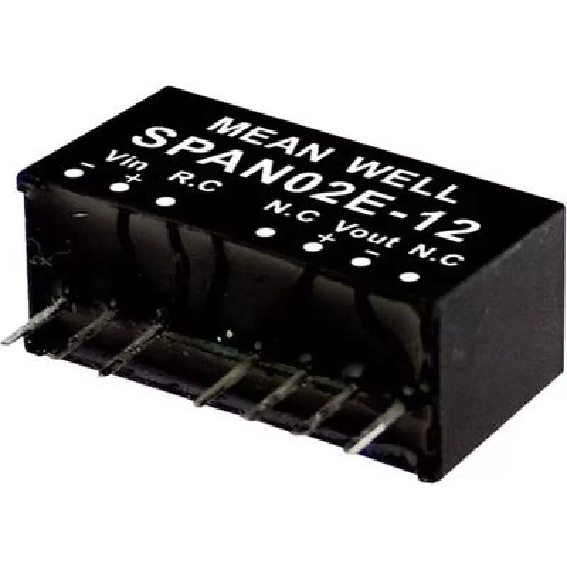 Maitinimo adapteris MEAN WELL SPAN02B-12 2W Įvestis 18-36V Išvestis 12V