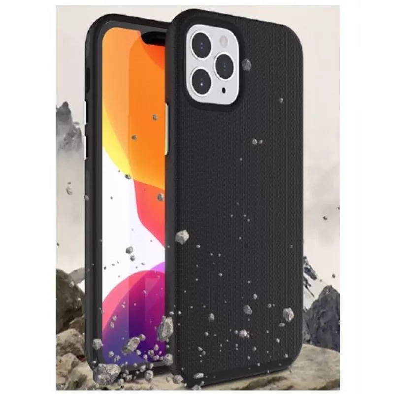 Apsauginis telefono dėklas Devia KimKong Series, skirtas iPhone 12 Pro Max, juodas