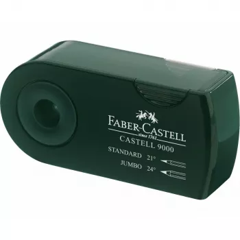 Rankinis pieštukų drožtukas Faber-Castell 582800 žalias
