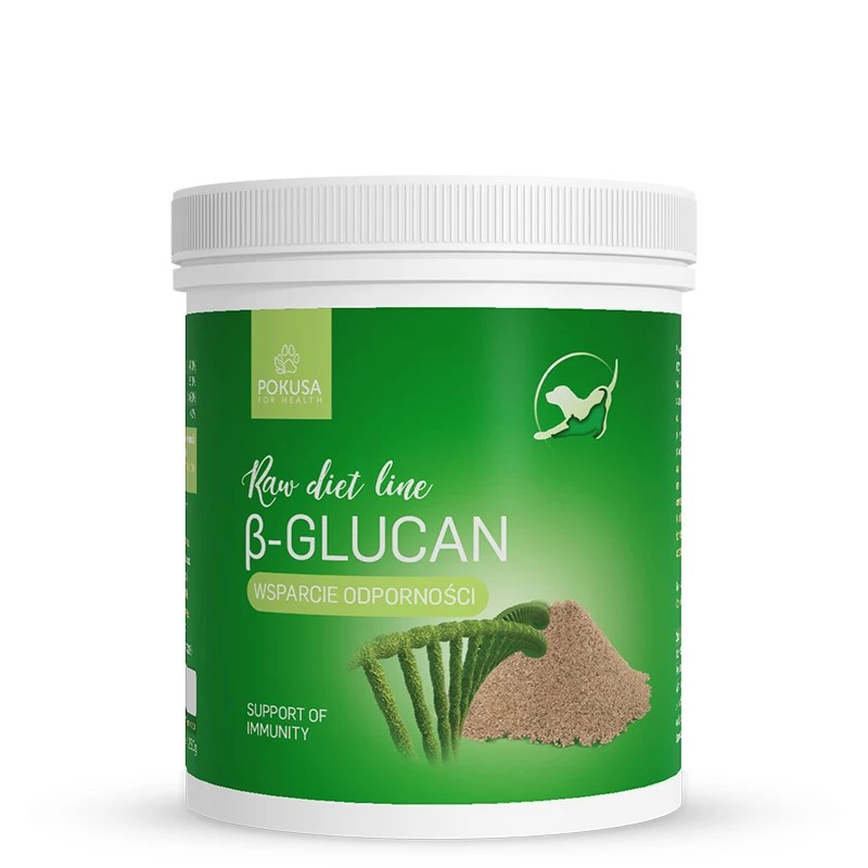 POKUSA RawDietLine Beta-Glucan - papildai šunims ir katėms - 250 g