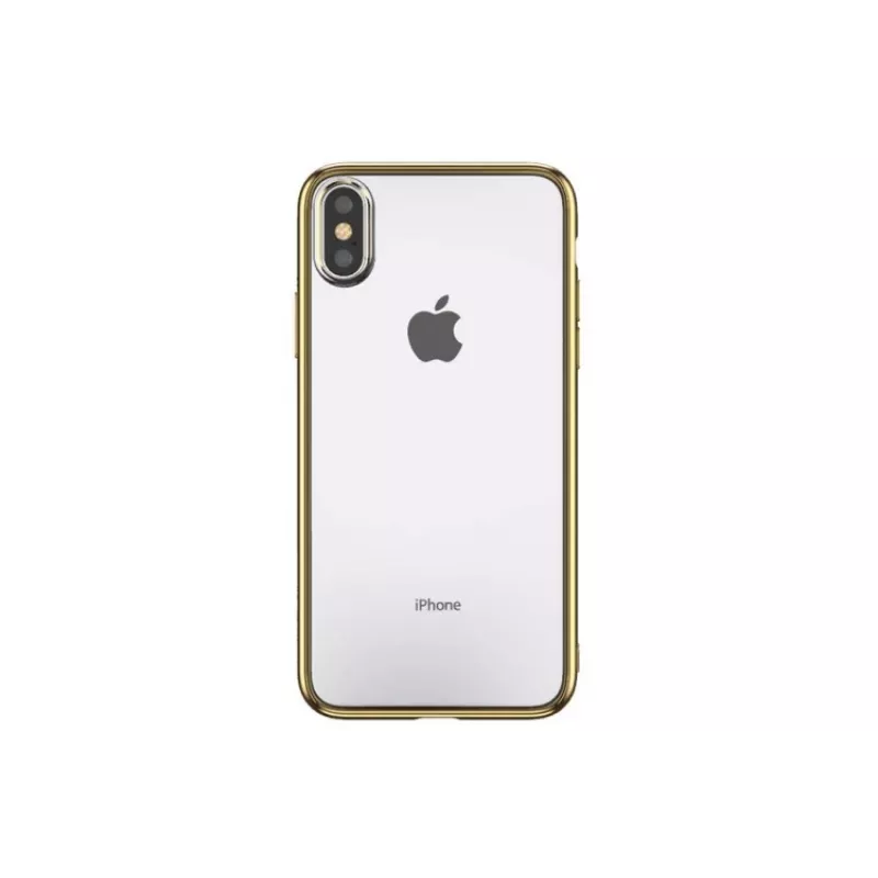 Minkštas dėklas Devia, skirtas iPhone XS/X (5,8 colio) TPU, auksinis
