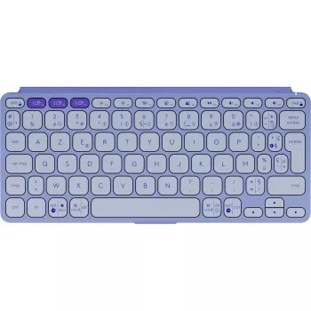 Logitech Keys-To-Go 2 klaviatūra universali Bluetooth AZERTY prancūzų alyvinė