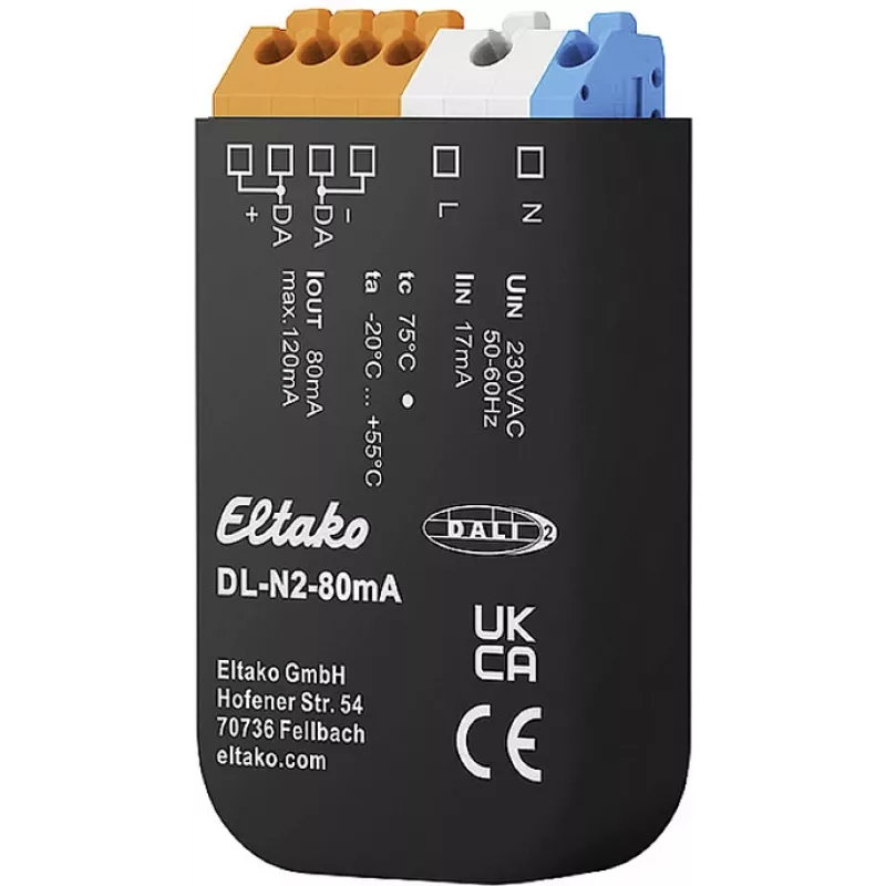 Maitinimo blokas Eltako DL-N2-80mA 80mA DALI magistralei