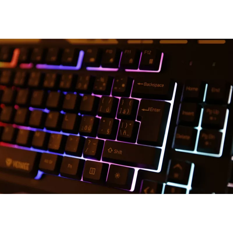 Klaviatūra YKB 3200 SHADOW metal, LED