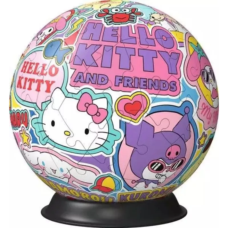 Dėlionė Ravensburger Hello Kitty 72 dalys Rekomenduojamas amžius nuo 6 iki 99
