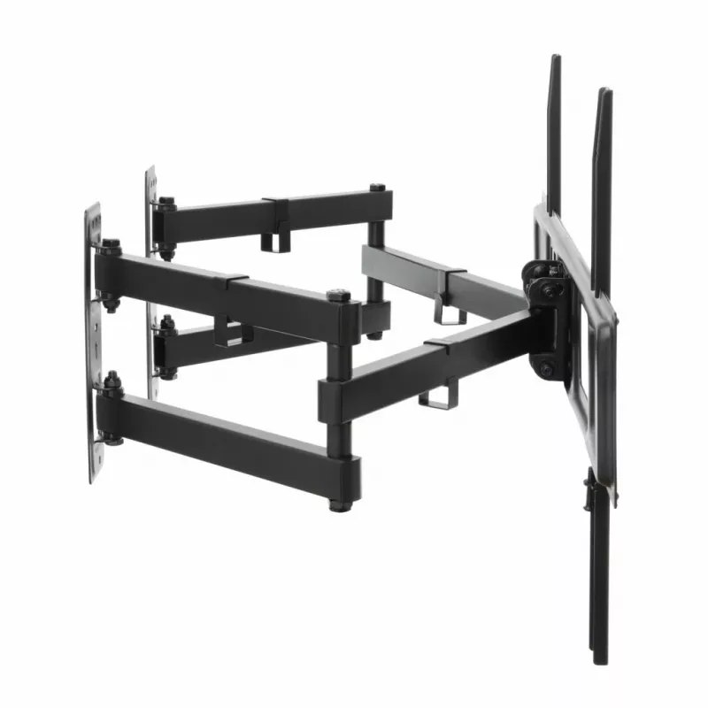 Sieninis televizoriaus laikiklis ART AR-85 32–70 colių televizoriams, iki 45 kg, pasvirimas -15–5°, pasukimas 45°, ištiesimas 118–622 mm, VESA 75x75–600x400