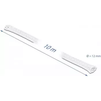 Pintas įvadas DeLOCK 20804 10 m x 12 mm baltas