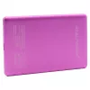 Išorinė baterija RealPower PB-5000 MAG 5000 mAh, belaidis įkrovimas, USB-C, 20 W, rožinė