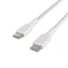 Pintas laidas USB-C USB-C 1 m baltas