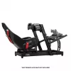 Lenktynių simuliatoriaus rėmas Next Level Racing F-GT Elite Lite Wheelplate Edition reguliuojamas aukštis suderinamas su Formula ir GT konfigūracijomis