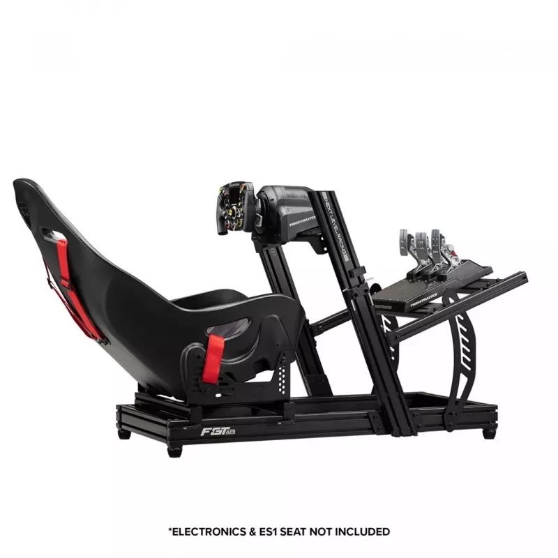 Lenktynių simuliatoriaus rėmas Next Level Racing F-GT Elite Lite Wheelplate Edition reguliuojamas aukštis suderinamas su Formula ir GT konfigūracijomis